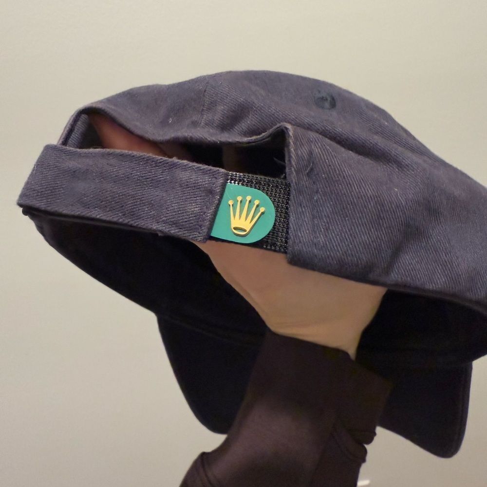 Rolex Embroidered Navy Hat - Picture 3 of 5